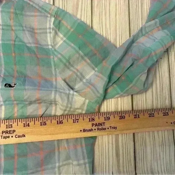 Vinyard Vines Little River Plaid Popover - Picture 5 of 6